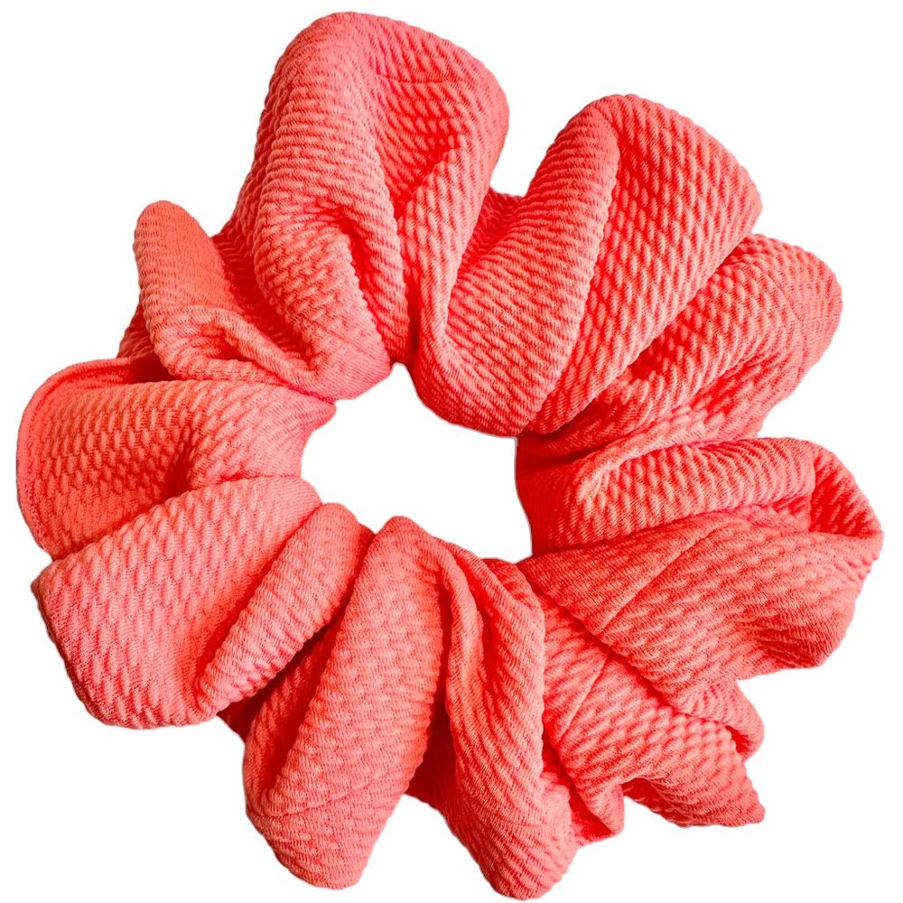 Brand New Handmade Orange Extra Large Scruchies for all hair type